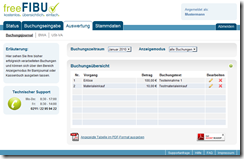 FreeFIBU-Auswertung