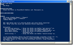 Windows-PowerSehll