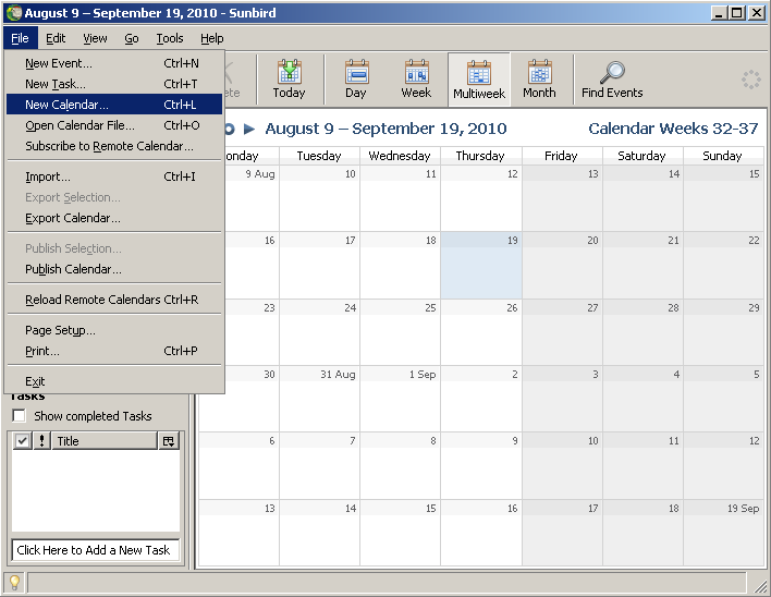 Google Calendar mit Mozilla Sunbird verwalten - Servervoice