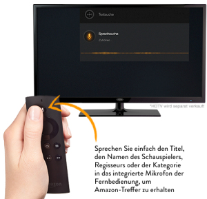 Amazon Fire TV Sprachsteuerung