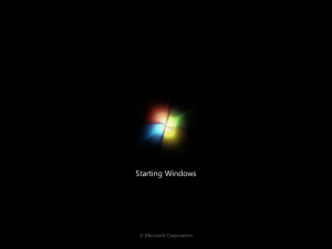 Windows 7 Startbildschirm