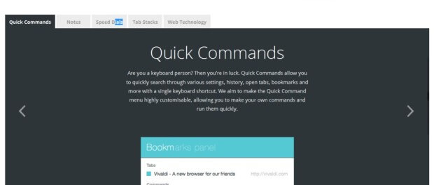 Vivaldi Browser Screenshot