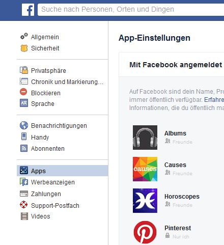 Tinder facebook einstellungen