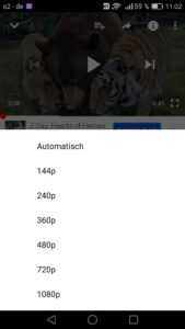 Youtube Qualität Dauerhaft Einstellen