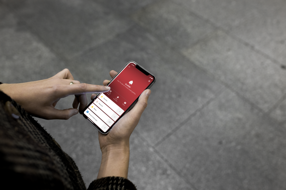 Magenta Smart Home App Alarmsysteme